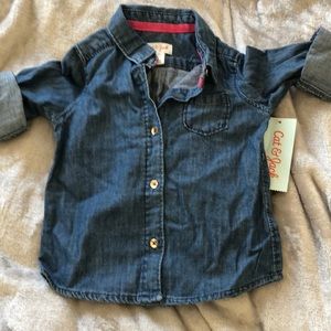 Girls button down shirt